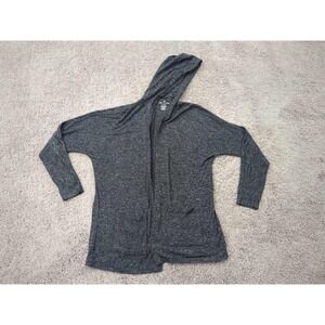 American Eagle Outfitters Cardigan‎ Womens Small Gray Soft & Sexy Plush Hooded